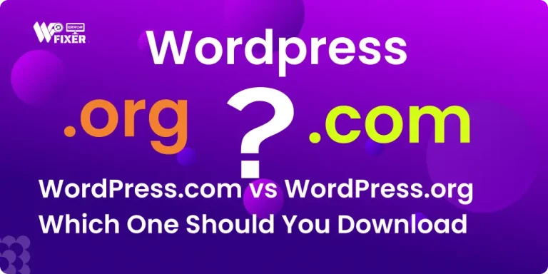 WordPress.com vs WordPress.org